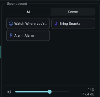 soundboard-screenshot Stream Craftr soundboard screenshot