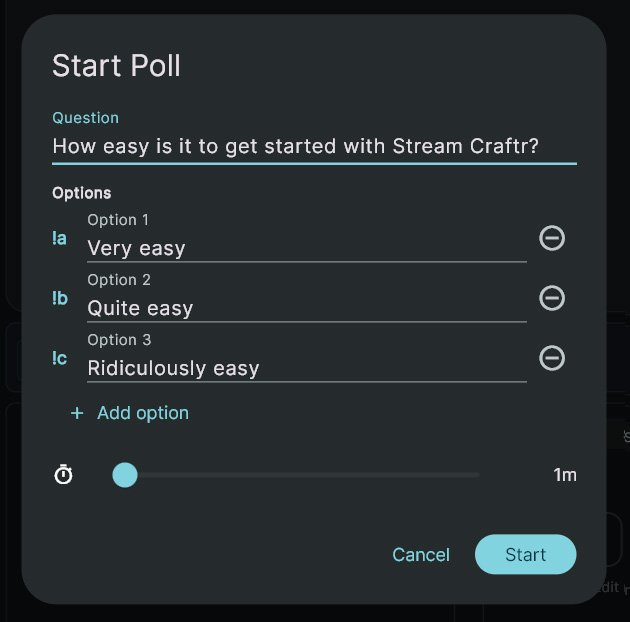 polling-create-poll-stream-craftr Stream Craftr Live Chat Example