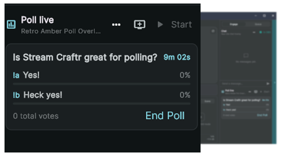 polling-live-poll-stream-craftr live poll view from within stream craftr